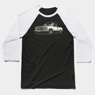 98's Silverado Baseball T-Shirt